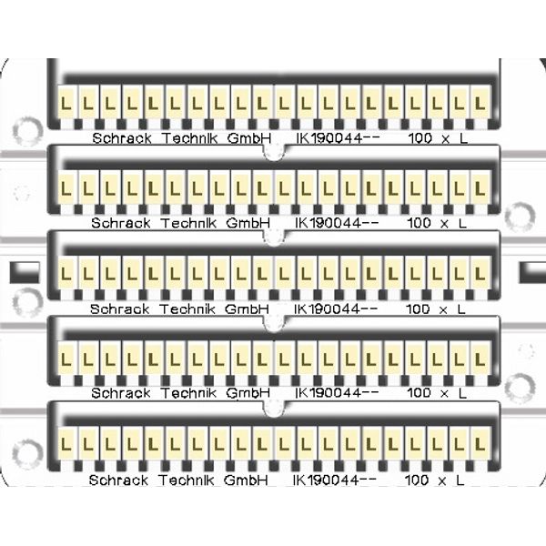 Marking tags 100x 'L' image 1