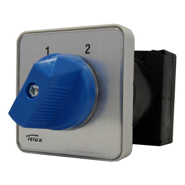 Changeover switch 3-pole, central mounting 22,5mm image 1