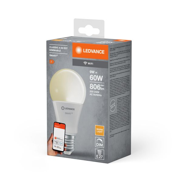 SMART Lamp LEDVANCE WIFI A60 9W 230V DIM FR E27 SINGLE PACK image 8