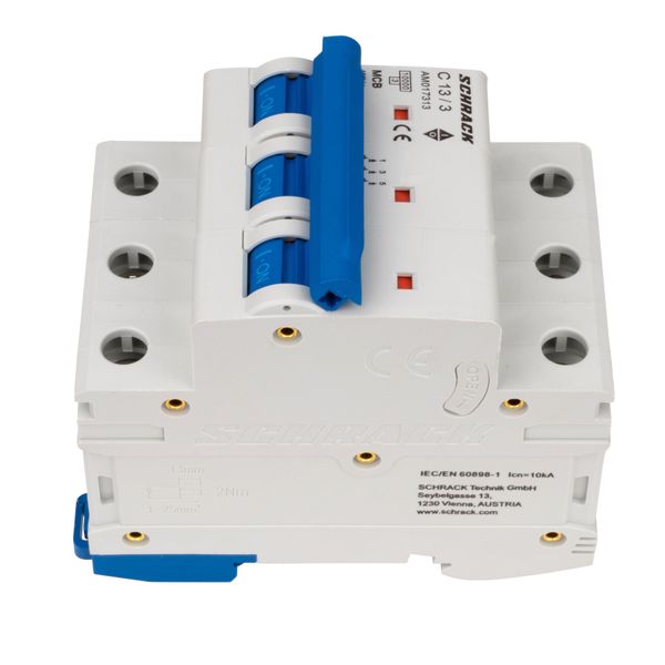 Miniature Circuit Breaker (MCB) AMPARO 10kA, C 13A, 3-pole image 7