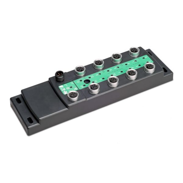 SWD Block module I/O module IP69K, 16 inputs with 24 V DC power supply, 8 M12 I/O sockets image 3