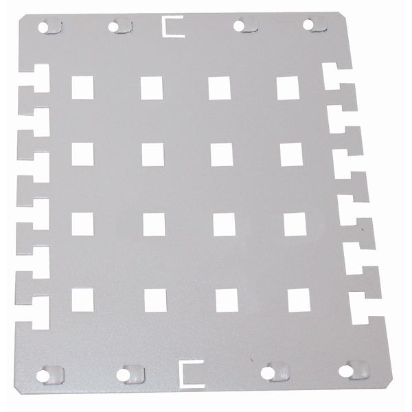 19" Cable-management panel 170x150mm for installation to 19" image 1