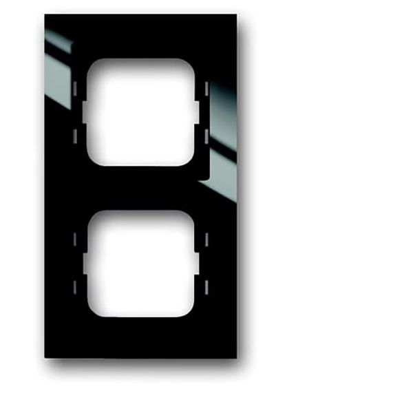 1722-281 Cover Frame Busch-axcent® Black image 1