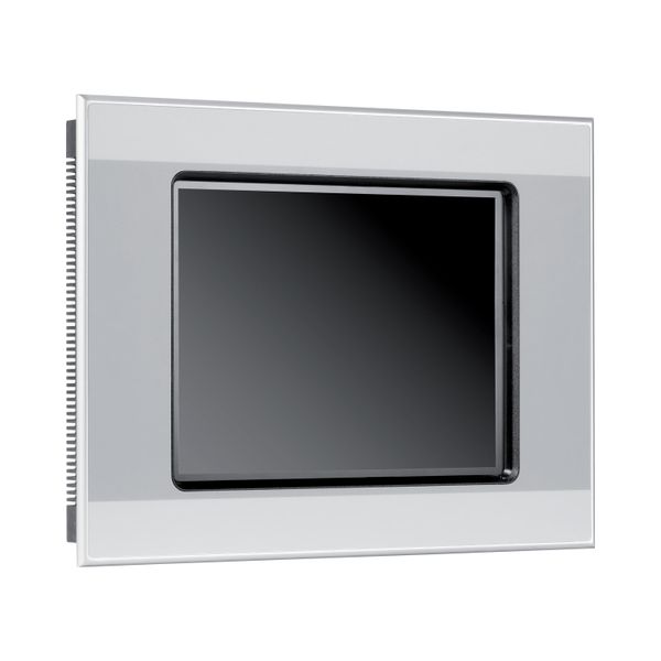 Single touch display, 10-inch display, 24 VDC, 640 x 480 px, 2x Ethernet, 1x RS232, 1x RS485, 1x CAN, 1x DP, PLC function can be fitted by user image 33