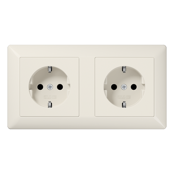 SCHUKO® socket for cable ducts 16 A / 25 AS1522 image 1
