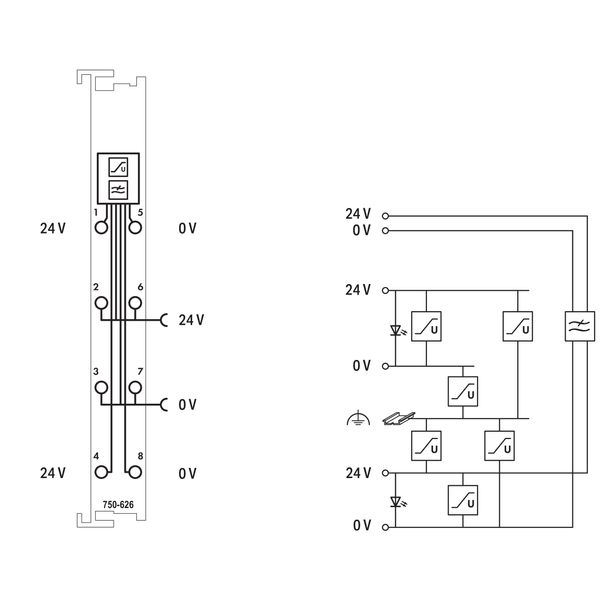 Supply Filter 24 VDC light gray image 5