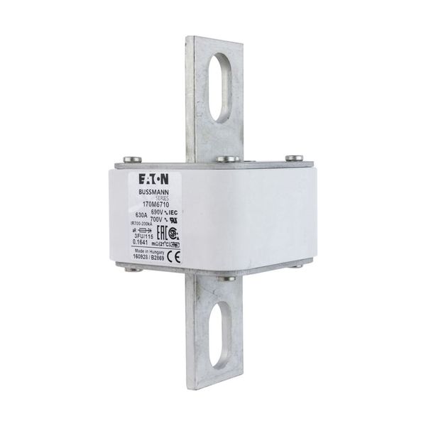 Fuse-link, high speed, 630 A, AC 690 V, size 3, 67 x 92 x 155 mm, aR, IEC, UL image 12