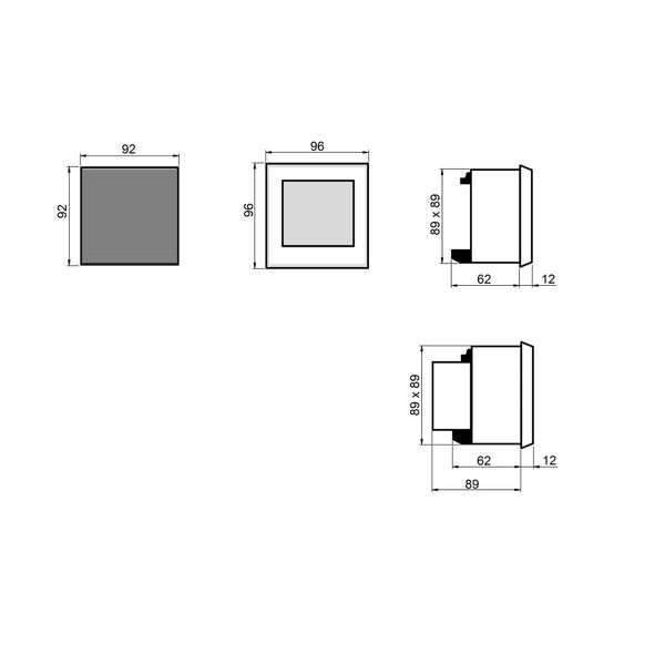 Netanalyser NA96, 96x96mm, basic device image 12