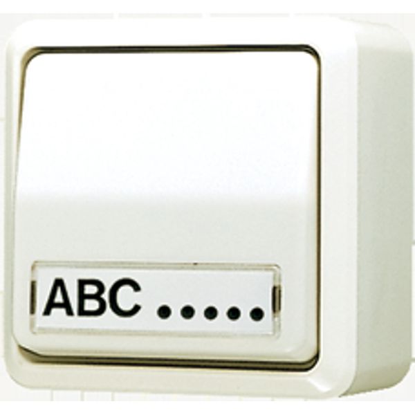 1-gang switch 10 AX / 250 V ~ 606ANA image 1