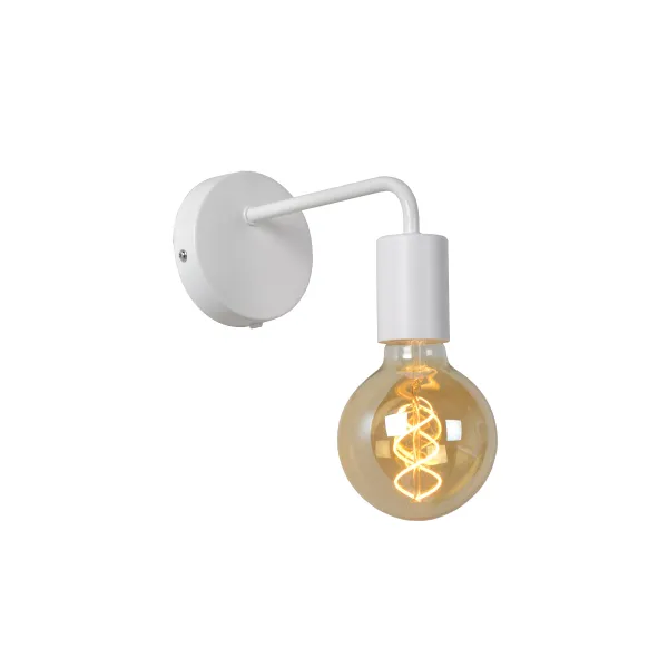 SCOTT Wall Light E27 L20  H12cm White image 1