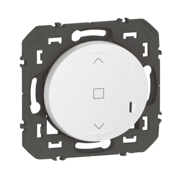 Wireless control for connected roller shutter dooxie with Netatmo - white without plate image 1