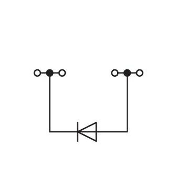 2002-1411/1000-411 Component terminal block; 4-conductor; with diode 1N4007 image 4