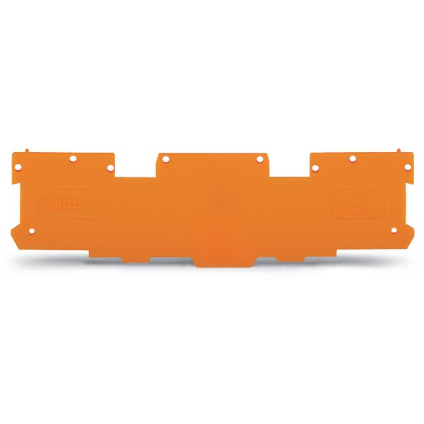 End and intermediate plate 1.1 mm thick orange image 4