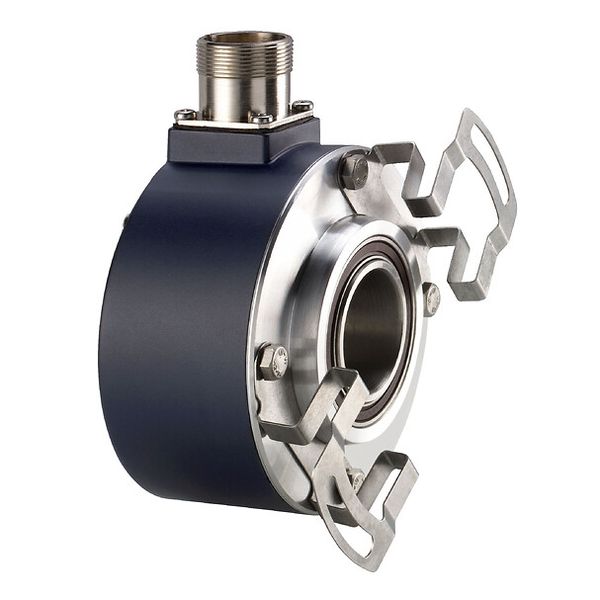 Incremental encoder Ø 90 - through shaft 30 mm - 10K points - push-pull image 1