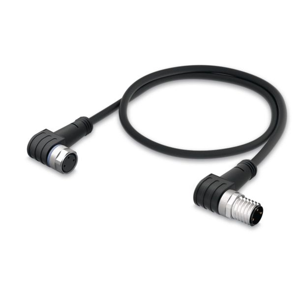 Sensor/Actuator cable M8 socket angled M8 plug angled image 2