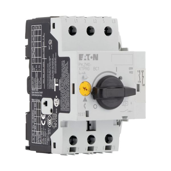 Motor-protective circuit-breaker, 3p+1N/O+1N/C, Ir=6.3-10A, screw connection image 16