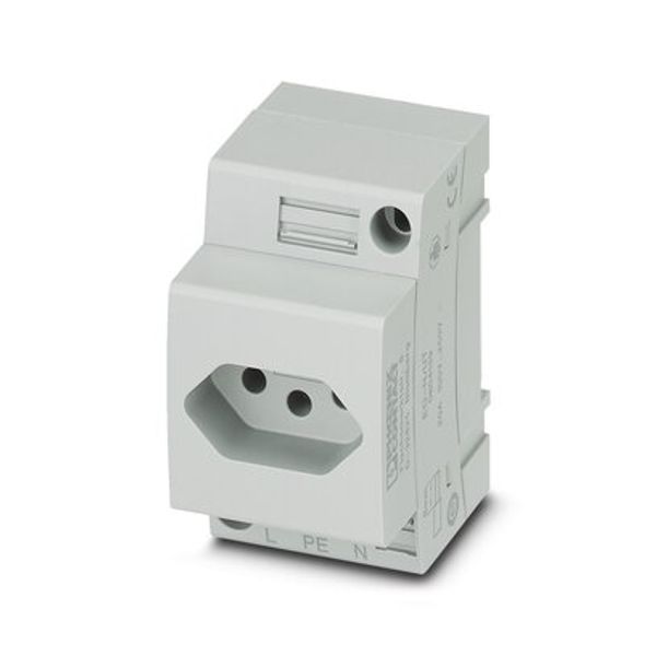Socket outlet for distribution board Phoenix Contact EO-N/UT 250V 20A AC image 3