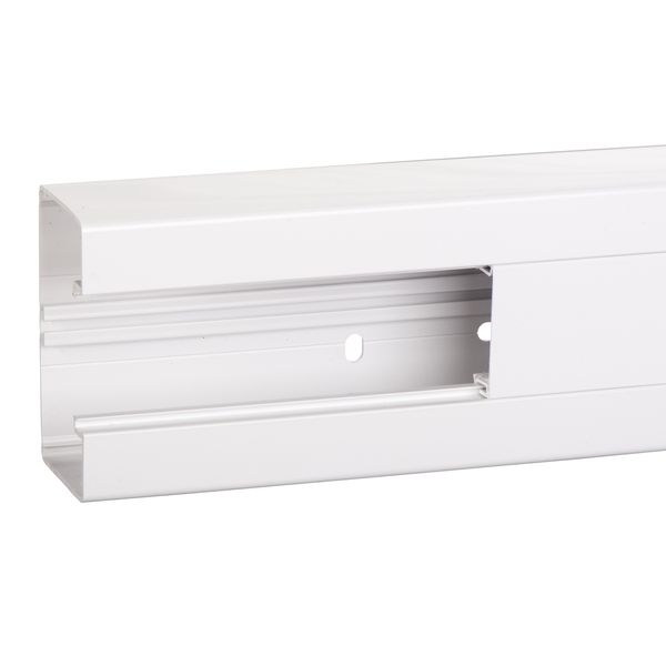 OptiLine 45 - installation trunking - 95x55 mm - PVC - polar white - 2000 mm image 2