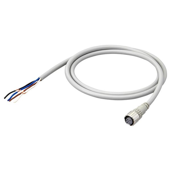 Sensor cable, Smartclick M12 straight socket (female), 4-poles, A code image 4