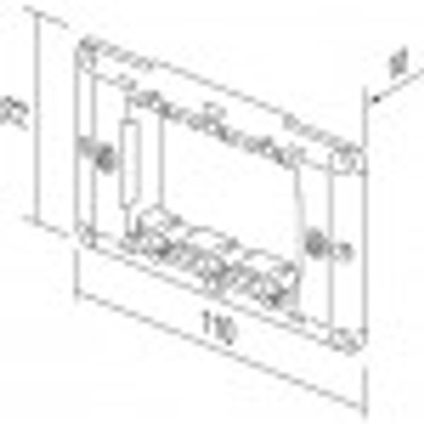 MOUNTING FRAME WITH SCREWS 3M 3424232 image 2