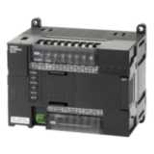 PLC, 24 VDC supply, 12 x 24 VDC inputs, 8 x NPN outputs 0.3 A, 2 x ana image 1