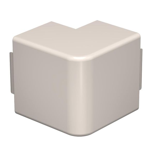 WDK HA60090CW  Outer corner cover, for WDK channel, 60x90mm, creamy white Polyvinyl chloride image 1