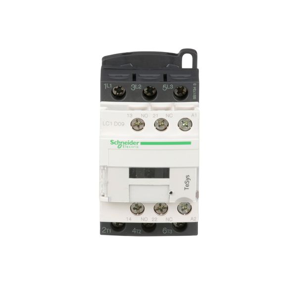TeSys Deca contactor - 3P(3 NO) - AC-3/AC-3e - = 440 V 9 A - 24 V AC coil image 1