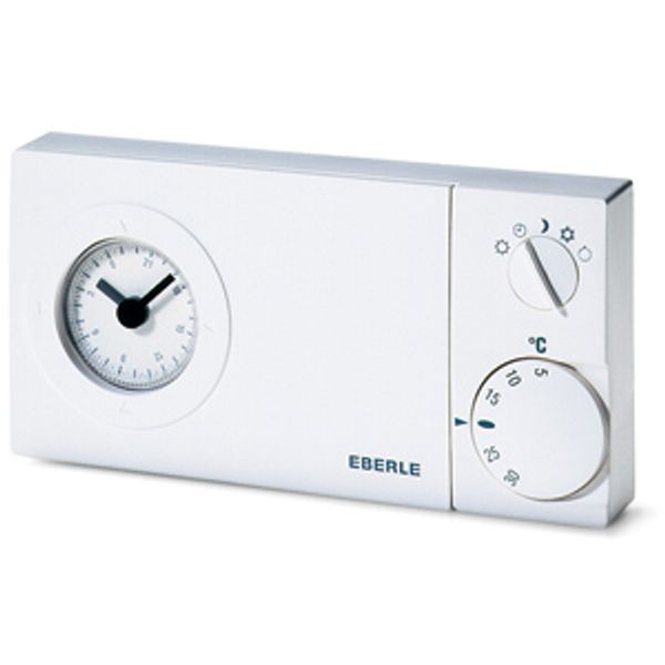 Clock thermostat, weekly program, 5-30C, battery operated, 1 changer, potential free, 10 A image 2