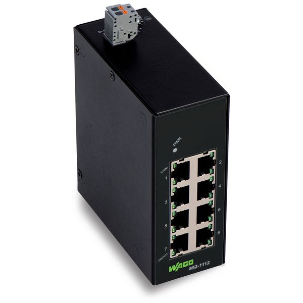 Industrial-ECO-Switch 8 Ports 1000Base-T black image 3
