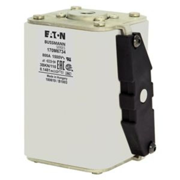 Fuse-link, high speed, 315 A, AC 1250 V, size 3, 76 x 92 x 159 mm, aR, IEC, UL, single indicator image 13