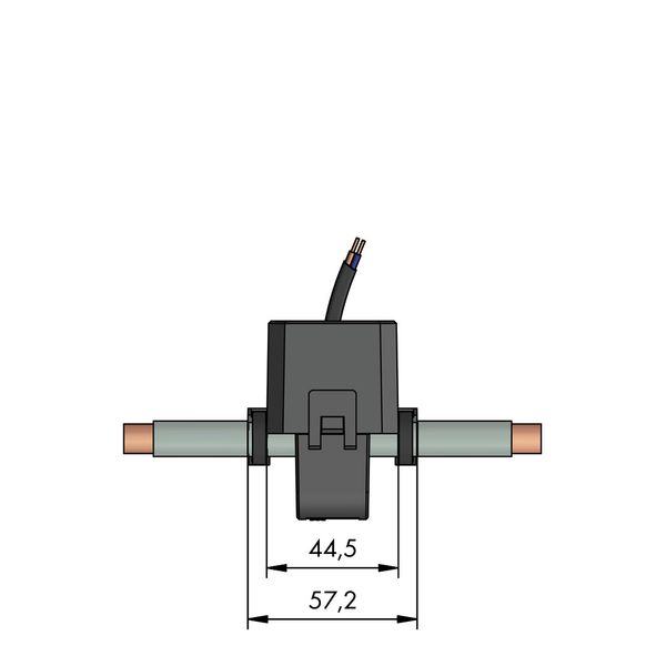 855-4001/200-001 Split-core current transformer; Primary rated current: 200 A; Secondary rated current: 1 A image 3