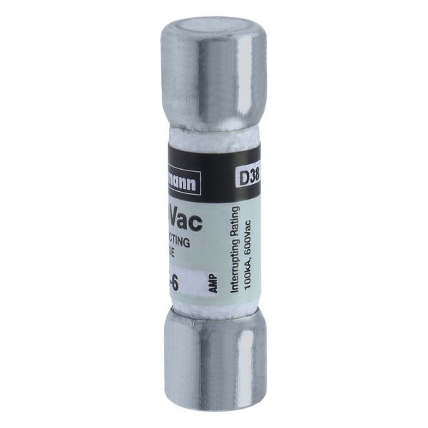 Fuse-link, low voltage, 6 A, AC 600 V, 10 x 38 mm, supplemental, UL, CSA, fast-acting image 6
