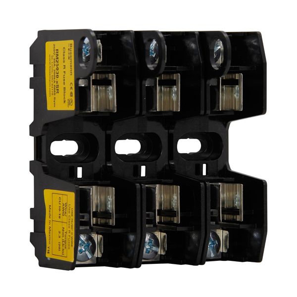 Eaton Bussmann Series RM modular fuse block, 250V, 0-30A, Screw, Three-pole image 5