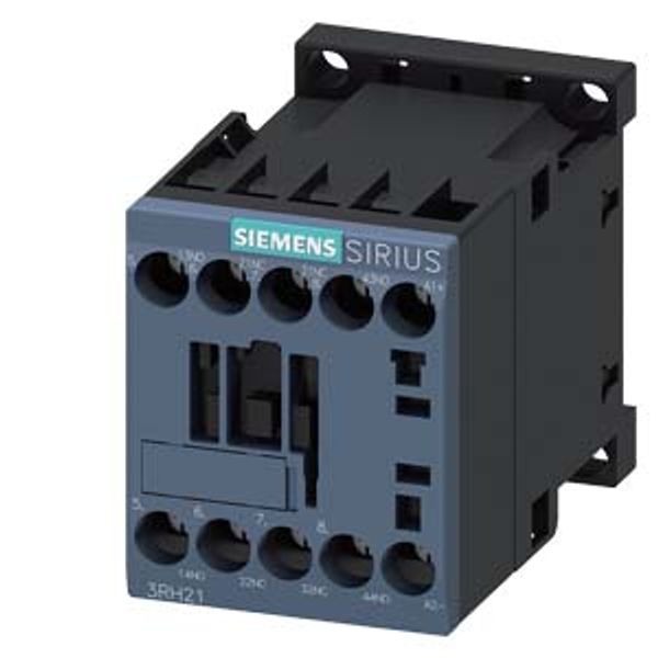 Contactor relay, 2 NO + 2 NC, DC 72... image 1