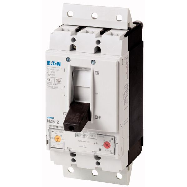 Circuit-breaker, 3p, 160A, plug-in module image 1