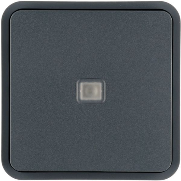 CUBYKO KNX PANEL 1 BUTTON GRAY WITH LED image 1