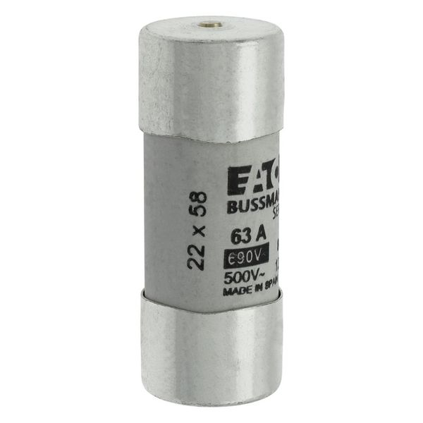 Fuse-link, LV, 63 A, AC 690 V, 22 x 58 mm, gL/gG, IEC, with striker image 11