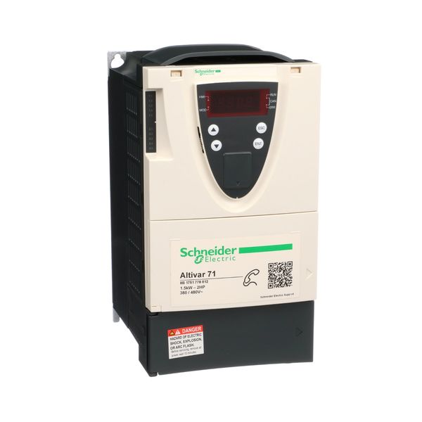 variable speed drive ATV71 - 1.5kW-2HP - 480V - EMC filter-w/o graphic terminal image 3