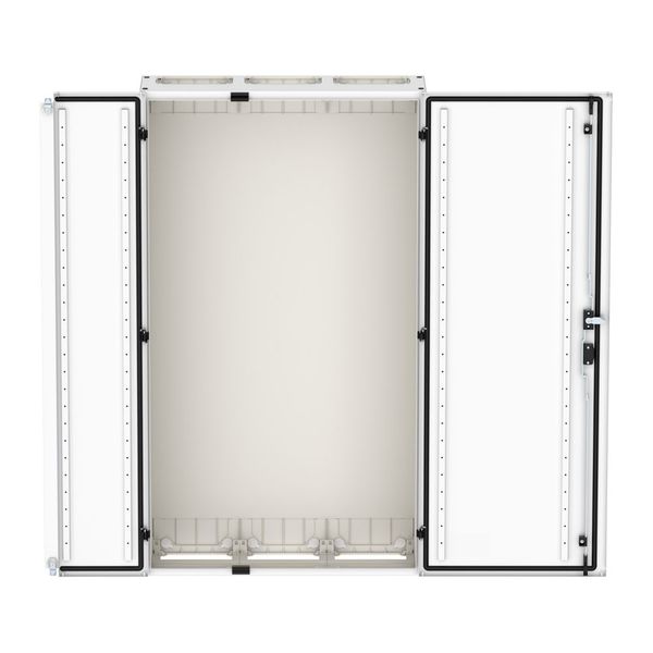 Wall-mounted enclosure EMC2 empty, IP55, protection class II, HxWxD=1400x800x270mm, white (RAL 9016) image 5