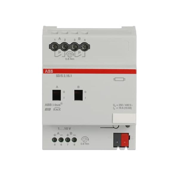 SD/S 4.16.1 SD/S4.16.1 Switch-/Dim Actuator, 4-fold, 16 A, MDRC image 5