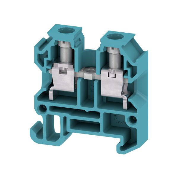 Feed-through terminal block, Screw connection, 4 mm², 400 V, 32 A, Num image 1