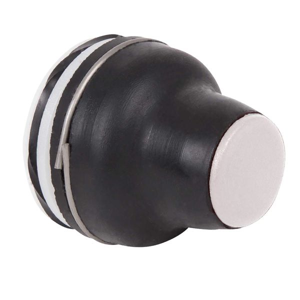 booted head for pushbutton XAC-B - white - 4 mm, -25..+70 °C image 1