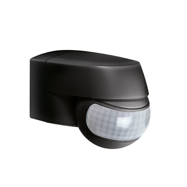 MD 120 motion detector wall/ceiling mounting, IP44 black image 1
