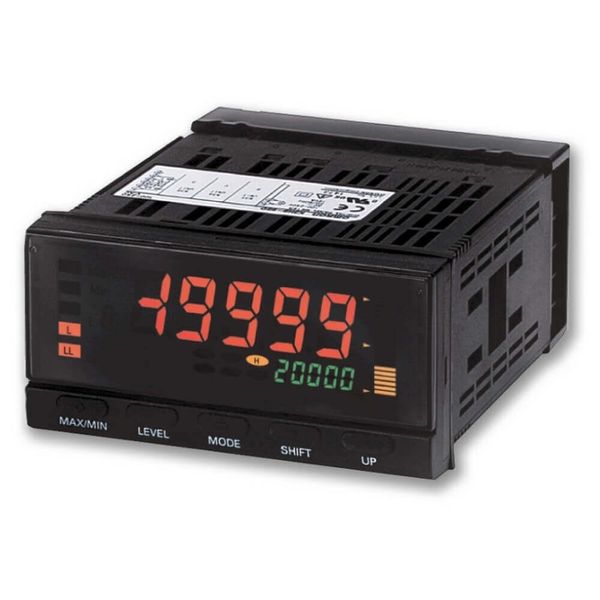 Digital panel meter, DIN1/8 (48(h) x 96(w)), 2 line display with dual image 2