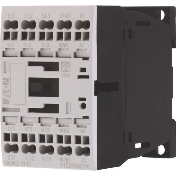 Contactor, 3 pole, 380 V 400 V 5.5 kW, 1 N/O, 42 V 50 Hz, 48 V 60 Hz, AC operation, Push in terminals image 8