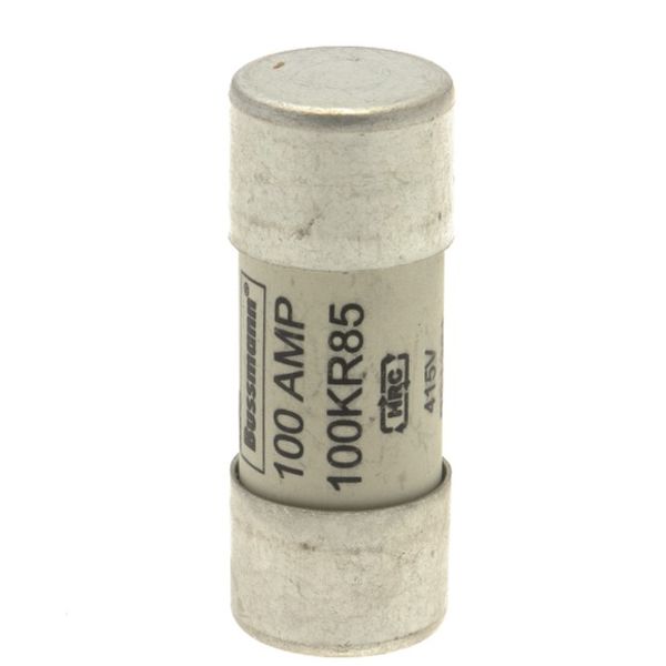 House service fuse-link, low voltage, 100 A, AC 415 V, BS system C type II, 23 x 57 mm, gL/gG, BS image 2