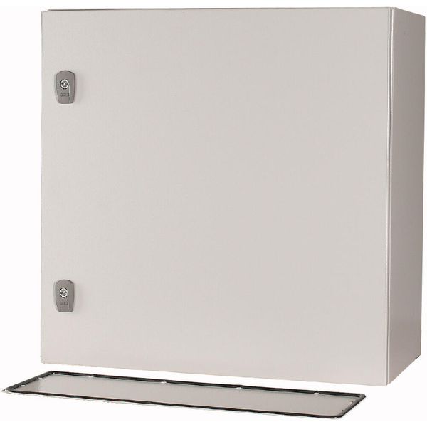 Wall enclosure with mounting plate, HxWxD=600x600x300mm image 12