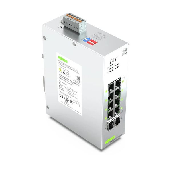 Lean Managed Switch 8 Ports 1000Base-T 2-Slot 1000BASE-SX/LX image 1