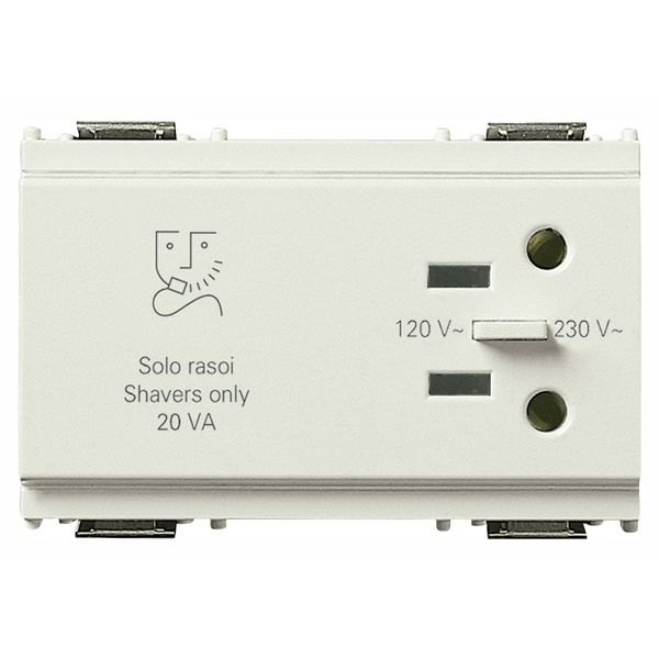 Shaver supply unit 230V white image 1
