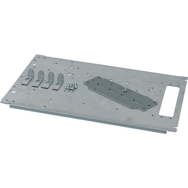 Mounting plate for  W = 600 mm, NZM3 630A, vertical image 3